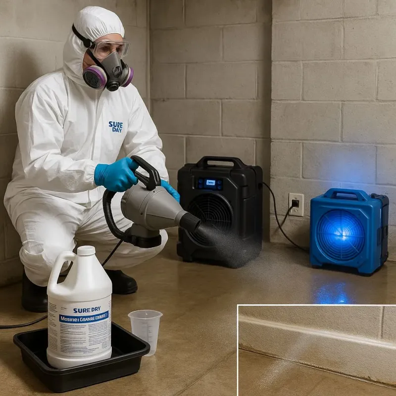 Sanitization and Odor Removal process in Pierson, FL